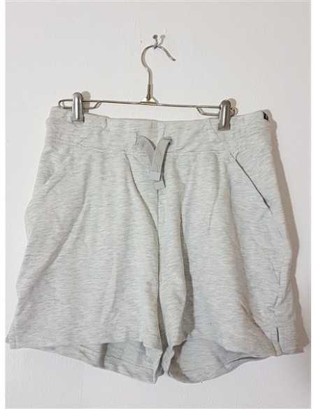 Pantaloni scurti cu elastic si siret in talie