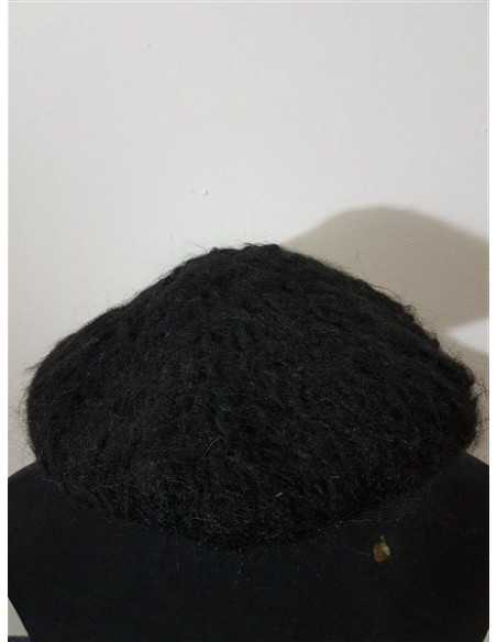 Basc dama tricotat culoare negru