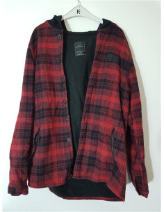 Camasa dama in carouri model cu gluga LCW Casual