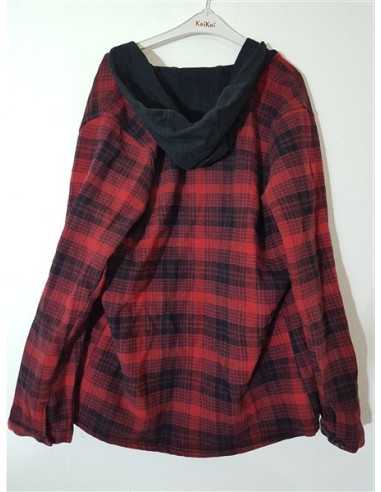 Camasa dama in carouri model cu gluga LCW Casual