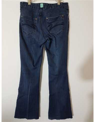 Pantaloni dama de blugi model cu buzunare C&A