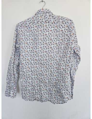 Camasa barbateasca cu model multicolor BIGOTTI Slim