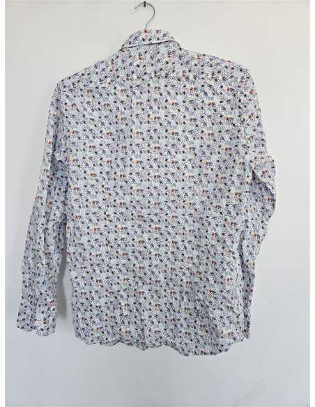 Camasa barbateasca cu model multicolor BIGOTTI Slim