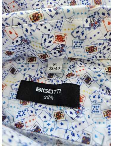 Camasa barbateasca cu model multicolor BIGOTTI Slim