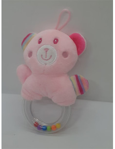 Zornaitoare ursulet de plus cu bile colorate 2