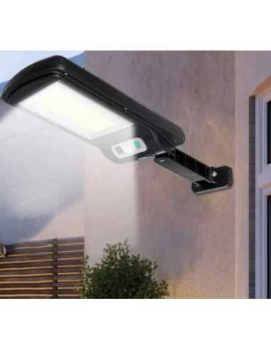 Lampa solara de exterior cu telecomanda si senzor de miscare