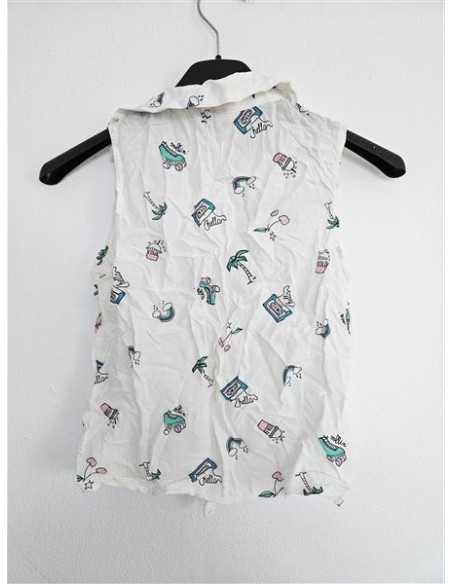 Camasa scurta in talie pentru fetite Here There