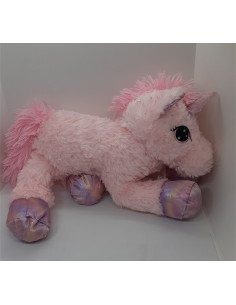 Unicorn de plus cu detali sclipitoare culoare mov 2