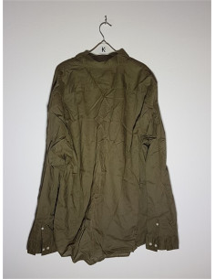 Camasa pentru barbati cu maneca lunga culoare kaki H&M 2
