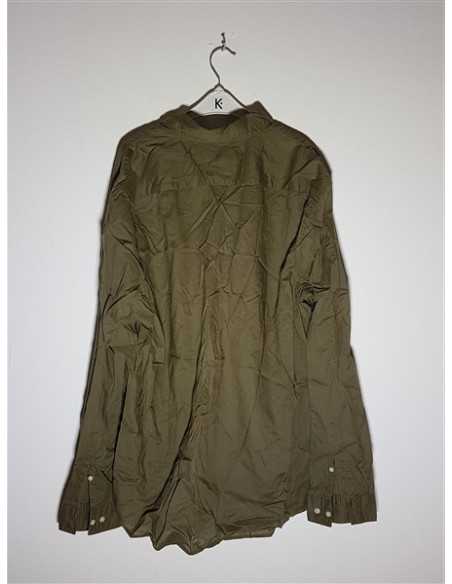 Camasa pentru barbati cu maneca lunga culoare kaki H&M
