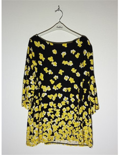 Bluzita dama cu print floral colorat 2