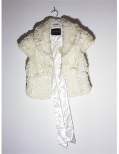 Vesta dama accesorizata cu danteluta KAIHENG