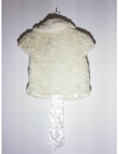 Vesta dama accesorizata cu danteluta KAIHENG 2