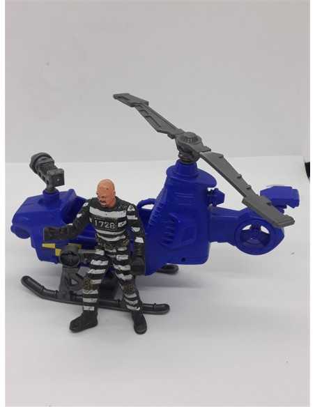 Jucarie pentru copii elicopter cu figurina pilot