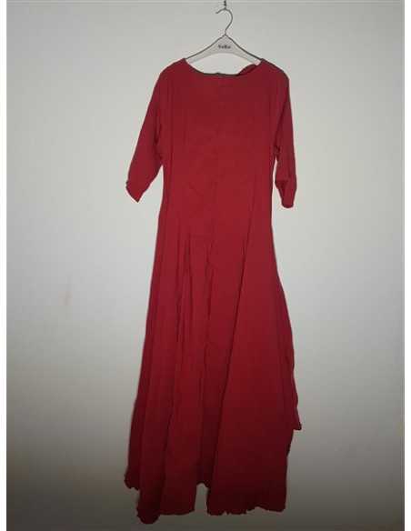Rochie dama asimetrica accesorizata cu floare