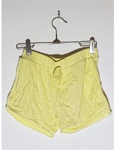 Pantaloni scurti cu talie elastica culoare galben Cool Club