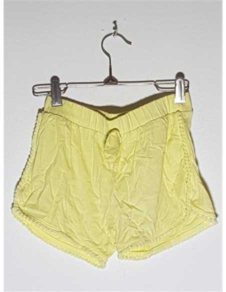 Pantaloni scurti cu talie elastica culoare galben Cool Club