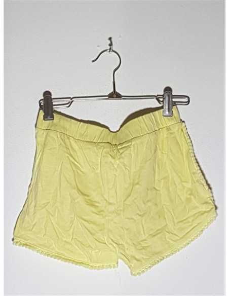 Pantaloni scurti cu talie elastica culoare galben Cool Club