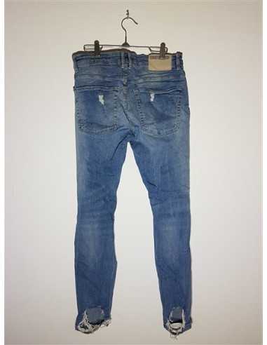 Pantaloni Jeans dama model rupt PULL&BEAR