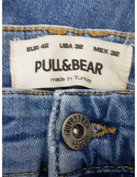 Pantaloni Jeans dama model rupt PULL&BEAR