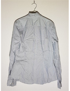Camasa dama deosebita model cu dungi si buline H&M 2