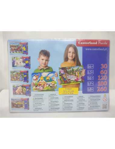Puzzle D-Toys Basme, 60 piese Punguta cu doi bani