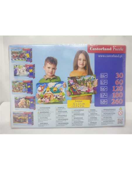 Puzzle D-Toys Basme, 60 piese Punguta cu doi bani
