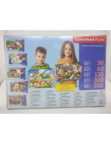 Puzzle D-Toys Basme, 60 piese Punguta cu doi bani