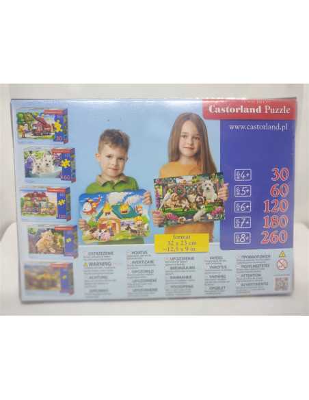 Puzzle D-Toys Basme, 60 piese Punguta cu doi bani