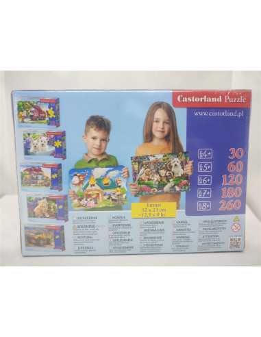 Puzzle D-Toys Basme, 60 piese Punguta cu doi bani