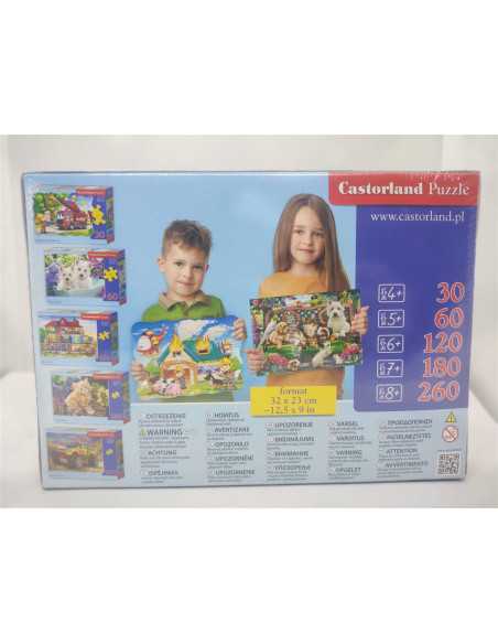 Puzzle D-Toys Basme, 60 piese Punguta cu doi bani
