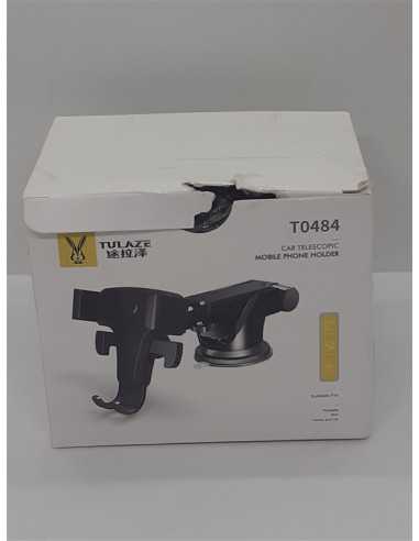 Suport auto pentru telefon, cu ventuza extensibila,pe parbriz sau grila de ventilare, reglabil, universal