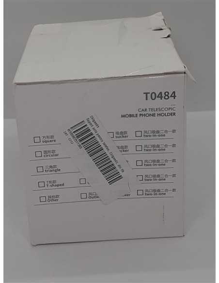 Suport auto pentru telefon, cu ventuza extensibila,pe parbriz sau grila de ventilare, reglabil, universal